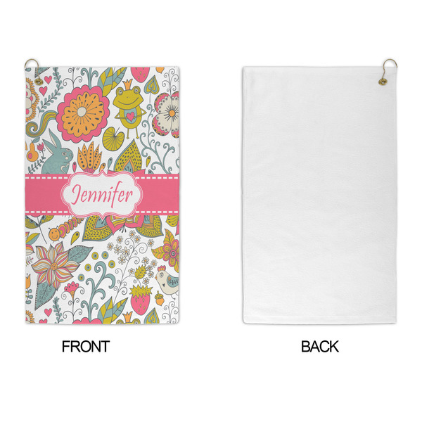 Wild Garden Microfiber Golf Towels - APPROVAL
