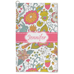 Wild Garden Microfiber Golf Towel (Personalized)