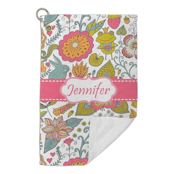 Wild Garden Microfiber Golf Towels Small - FRONT FOLDED