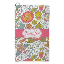 Wild Garden Microfiber Golf Towel - Small (Personalized)
