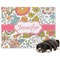 Wild Garden Dog Blanket - Large (Personalized)