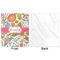 Wild Garden Minky Blanket - 50"x60" - Single Sided - Front & Back