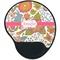 Wild Garden Mouse Pad with Wrist Support - Main
