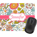 Wild Garden Rectangular Mouse Pad (Personalized)