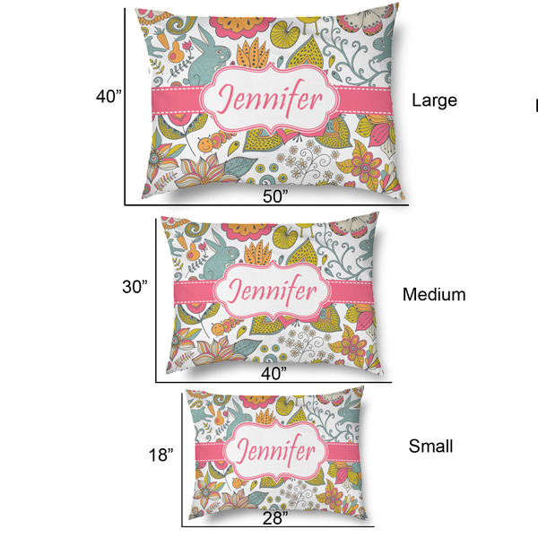 Wild Garden Outdoor Dog Beds - SIZE CHART