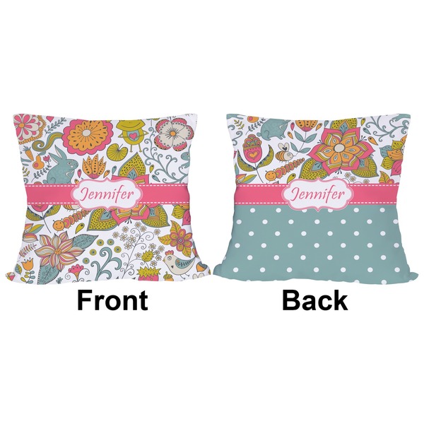 Wild Garden Outdoor Pillow - 18x18