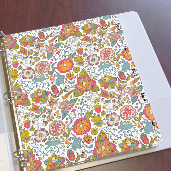 Wild Garden Page Dividers - Set of 5 - In Context