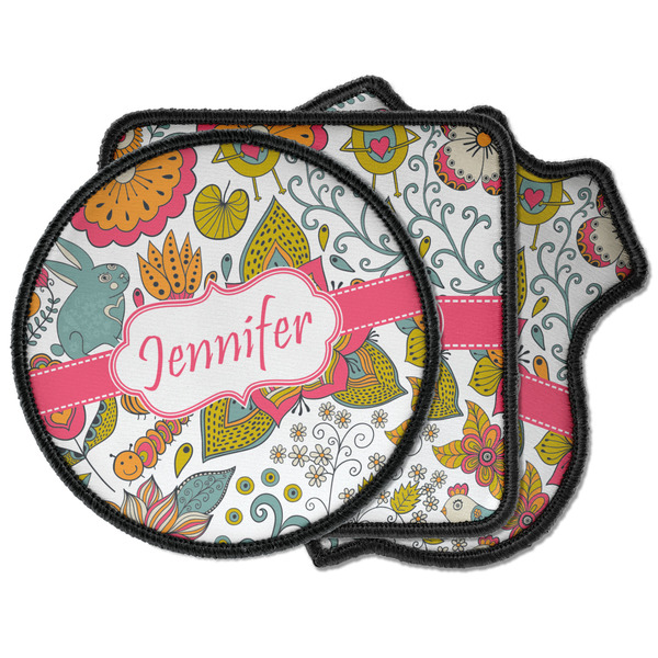 Custom Wild Garden Iron on Patches (Personalized)