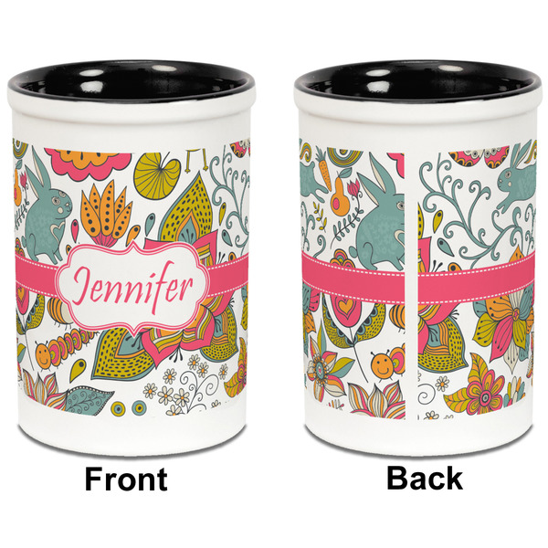 Wild Garden Pencil Holder - Black - approval