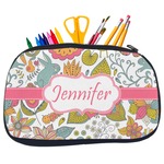 Wild Garden Neoprene Pencil Case - Medium w/ Name or Text