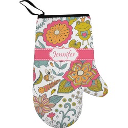 Wild Garden Oven Mitt (Personalized)
