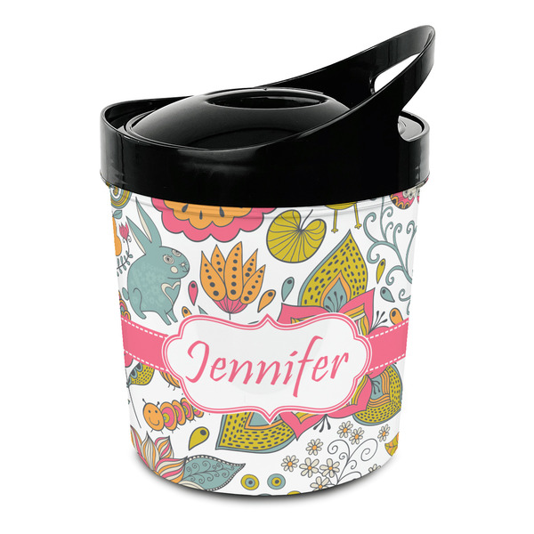 Custom Wild Garden Plastic Ice Bucket (Personalized)