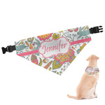 Wild Garden Dog Bandana - Small (Personalized)