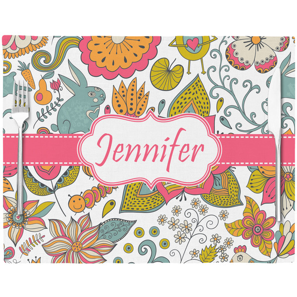 Wild Garden Placemat with Props