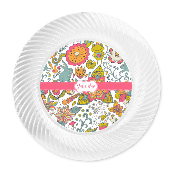 Wild Garden Plastic Party Dinner Plates - Approval