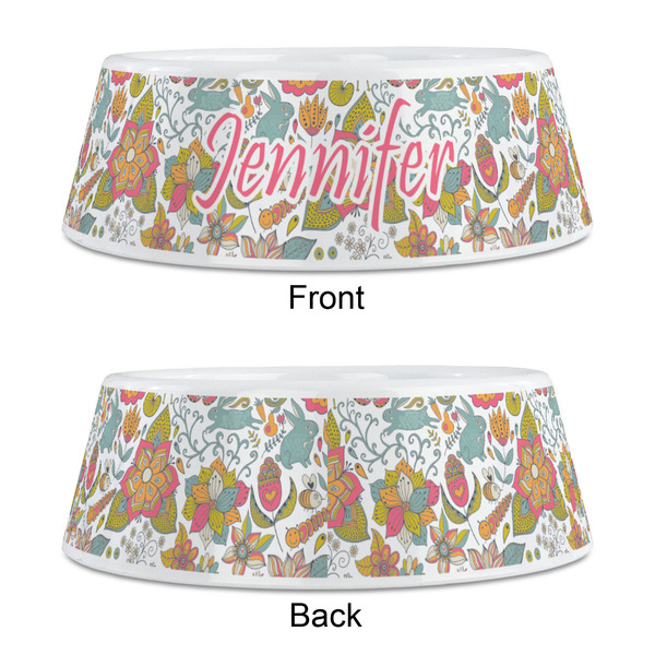 Wild Garden Plastic Pet Bowls - Medium - APPROVAL