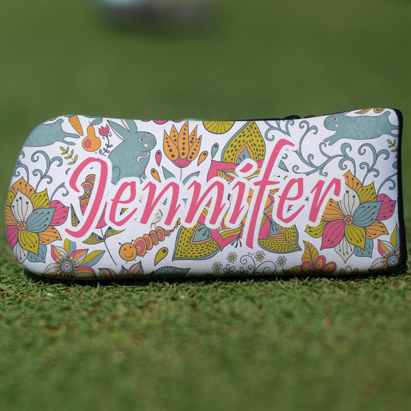 Custom Wild Garden Blade Putter Cover (Personalized)