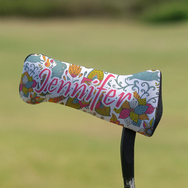 Wild Garden Putter Cover - On Putter