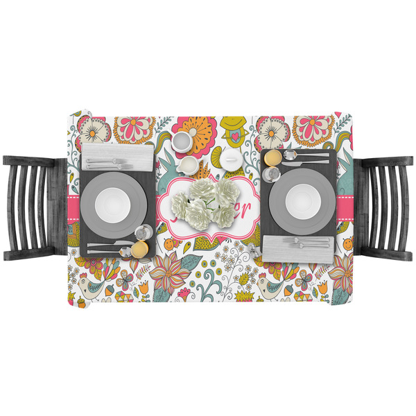 Wild Garden Rectangular Tablecloths - LIFESTYLE