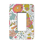 Wild Garden Rocker Style Light Switch Cover - Single Switch