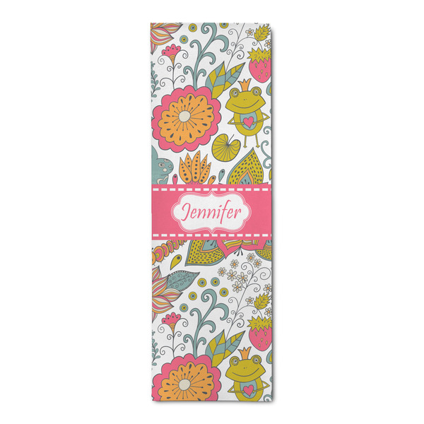 Custom Wild Garden Runner Rug - 2.5'x8' w/ Name or Text