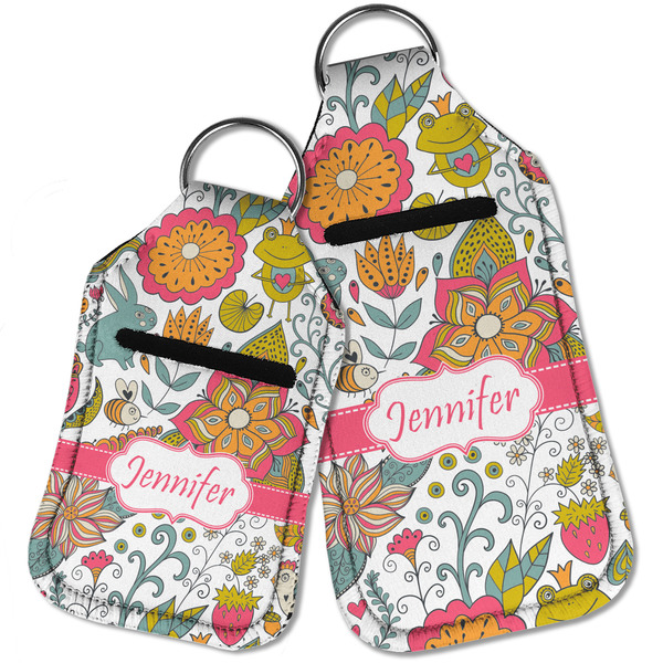 Wild Garden Sanitizer Holder Keychain - Parent Main