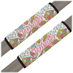 Wild Garden Seat Belt Covers (Set of 2) (Personalized)