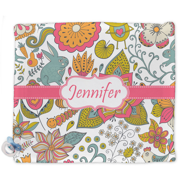 Custom Wild Garden Security Blankets - Double Sided (Personalized)