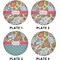 Wild Garden Set of Lunch / Dinner Plates (Approval)