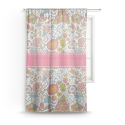 Wild Garden Sheer Curtain (Personalized)