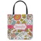 Wild Garden Canvas Tote Bag - Small - 13"x13" (Personalized)