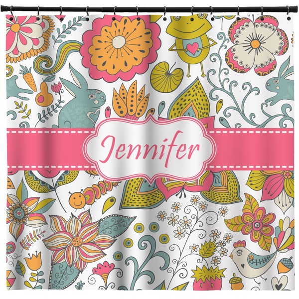 Custom Wild Garden Shower Curtain - Custom Size (Personalized)