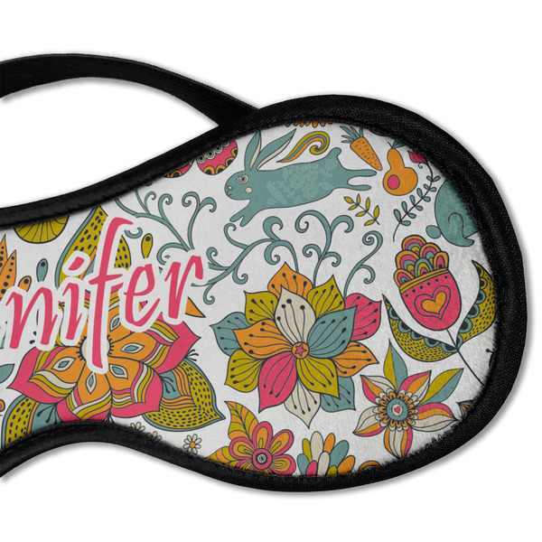 Wild Garden Sleeping Eye Mask - DETAIL Large