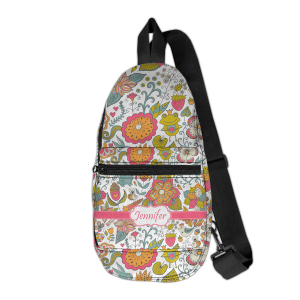 Custom Wild Garden Sling Bag (Personalized)