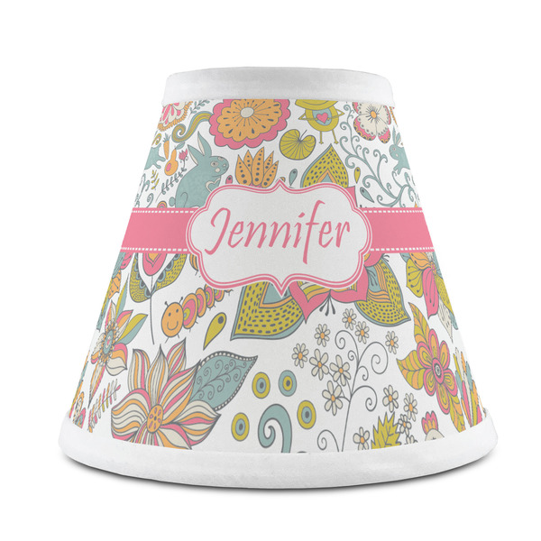 Custom Wild Garden Chandelier Lamp Shade (Personalized)