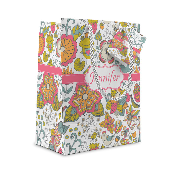 Custom Wild Garden Small Gift Bag (Personalized)