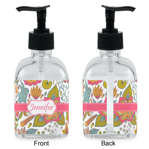 Wild Garden Glass Soap/Lotion Dispenser - Approval