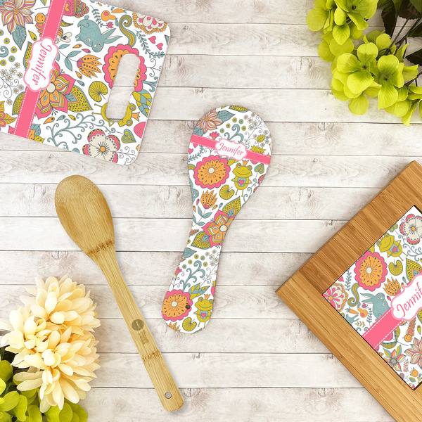 Wild Garden Spoon Rest Trivet - LIFESTYLE