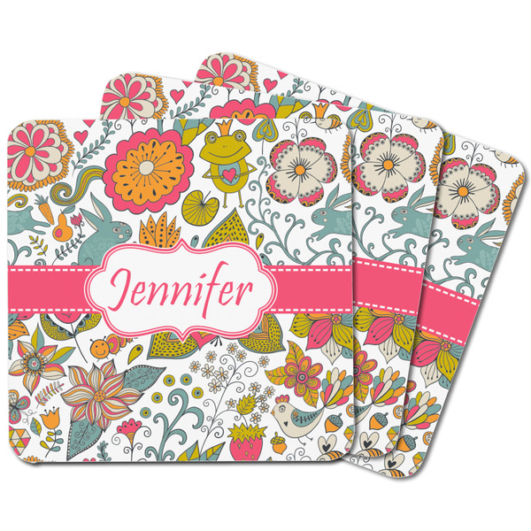 Wild Garden Square Fridge Magnet - MAIN