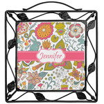 Wild Garden Square Trivet (Personalized)