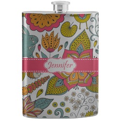 Wild Garden Stainless Steel Flask (Personalized)
