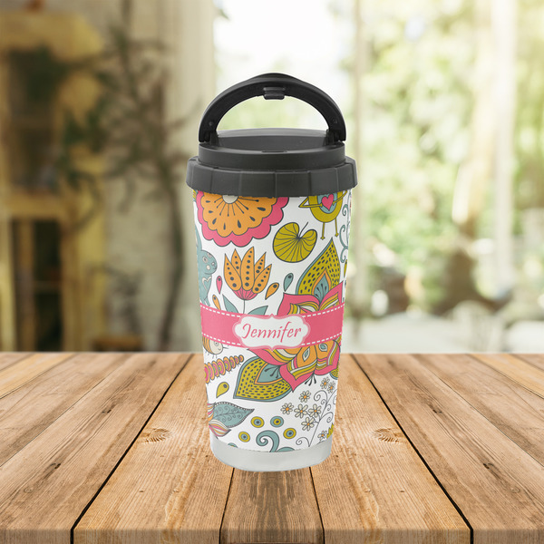 Wild Garden Stainless Steel Travel Cup Lifestyle