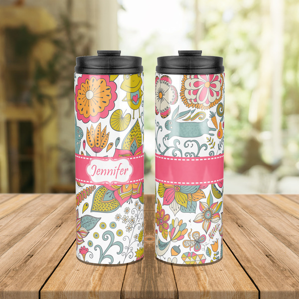 Wild Garden Stainless Steel Tumbler - Lifestyle