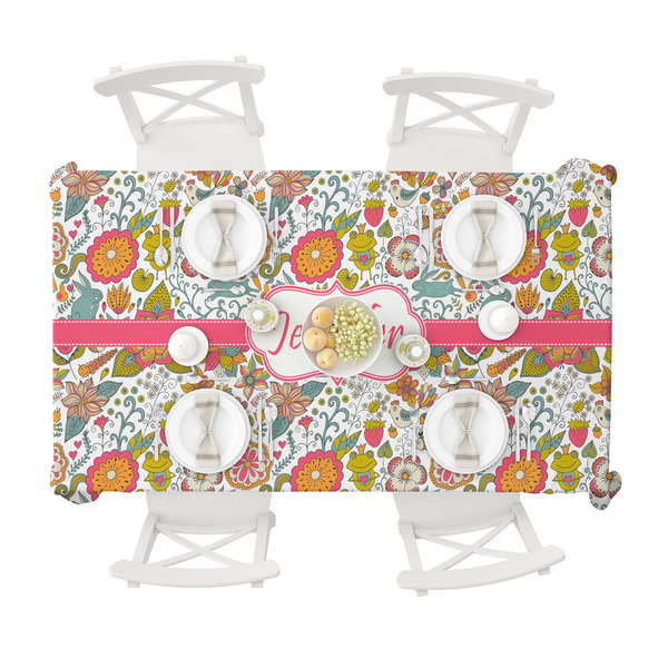 Wild Garden Tablecloths (58"x102") - TOP VIEW