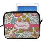 Wild Garden Tablet Case / Sleeve - Large (Personalized)