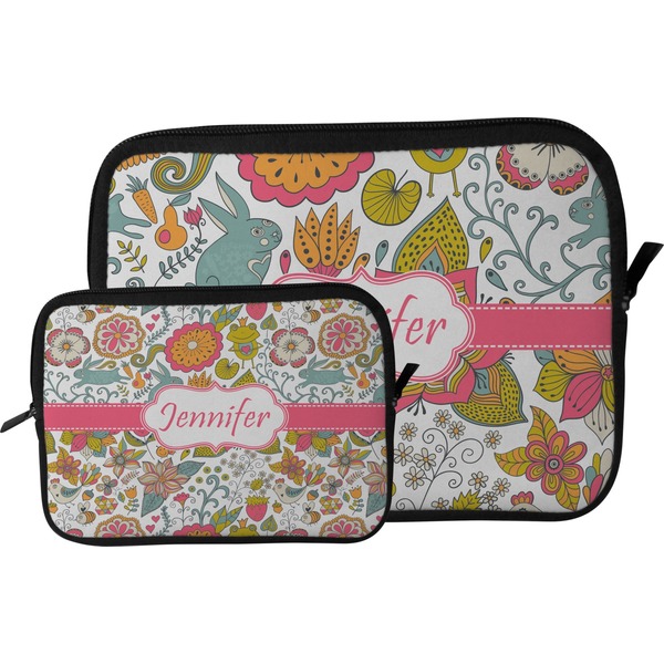 Wild Garden Tablet Sleeve (Size Comparison)