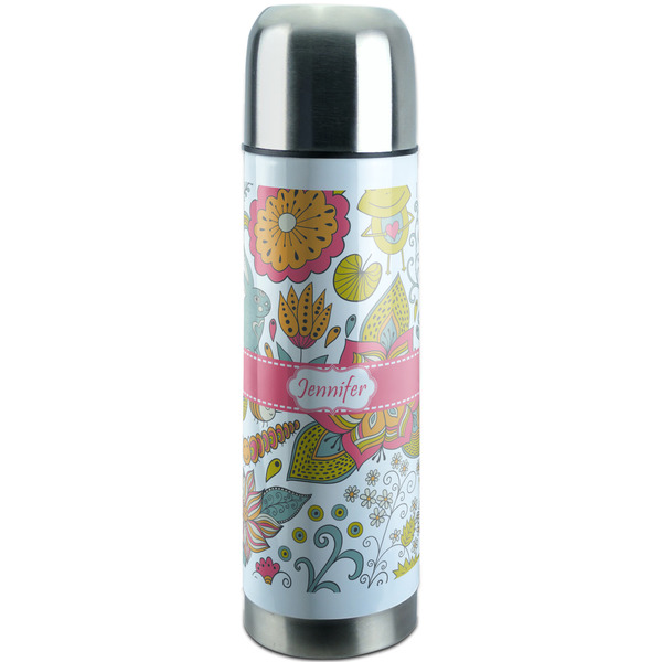 Custom Wild Garden Stainless Steel Thermos (Personalized)