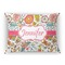 Wild Garden Rectangular Throw Pillow Case (Personalized)