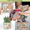 Wild Garden Tissue Paper - In Use Collage