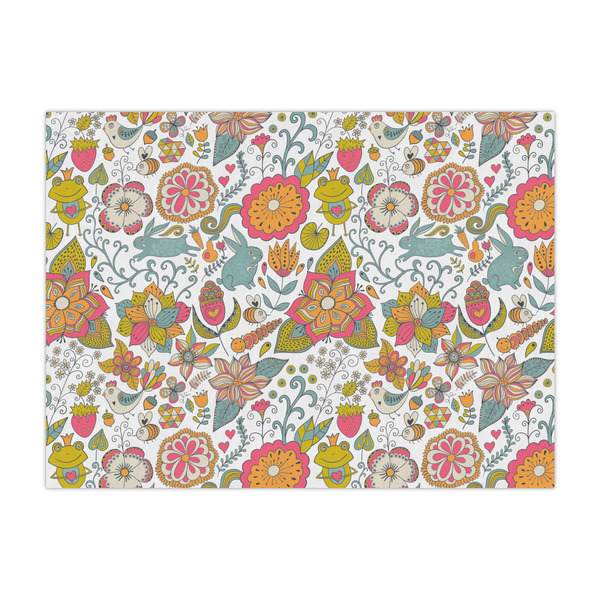 Custom Wild Garden Tissue Paper Sheets - Large - Lightweight